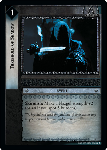 Threshold of Shadow